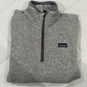 Patagonia Better Sweater 1/4 Zip in grey